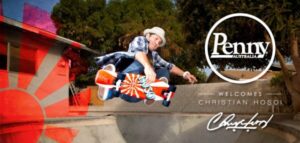 Colaboración entre Penny Skateboards y Christian Hosoi